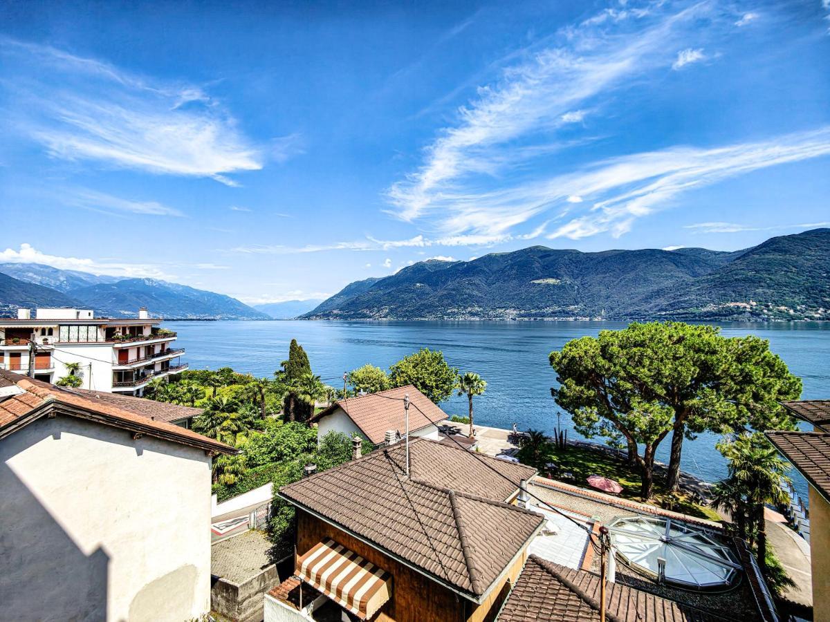 Brissaghino Al Lago 5* Brissago Bagian luar foto